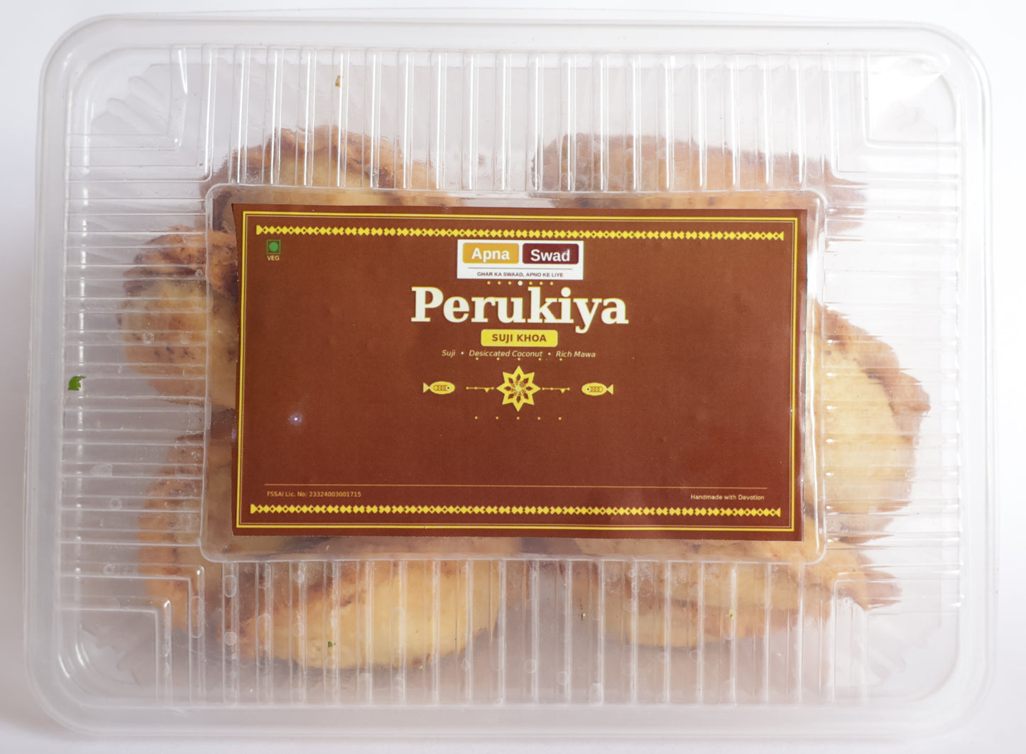 Perukiya (Gujiya) – Suji Crust (Classic)