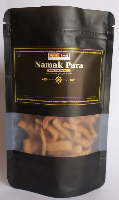 Apna Swad Festive Gift Box – Jaggery Thekua 400g (Pure Desi Ghee) + Khoya Perukiya 400g (Pure Desi Ghee) + Atta Nimki 400g (Classic) | 3-Pack