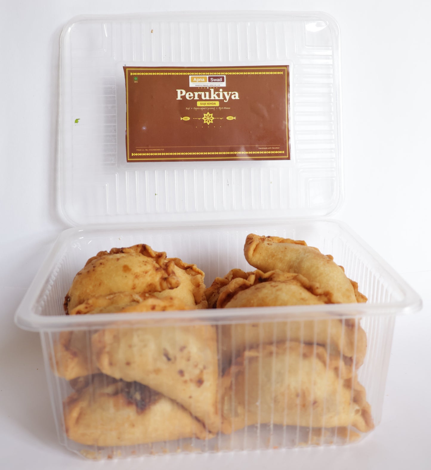 Perukiya (Gujiya) – Suji Crust (Classic)